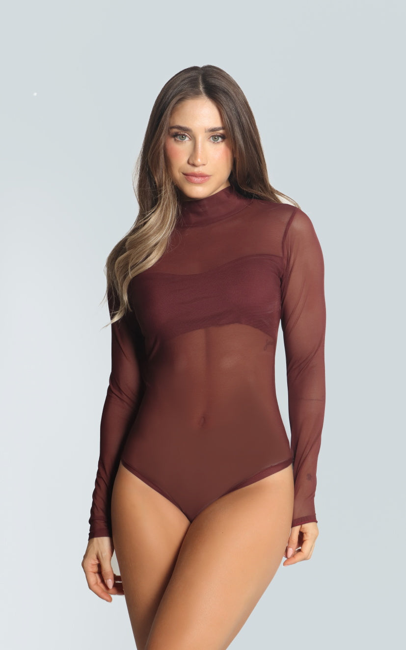 Body Vinotinto Malla Tex