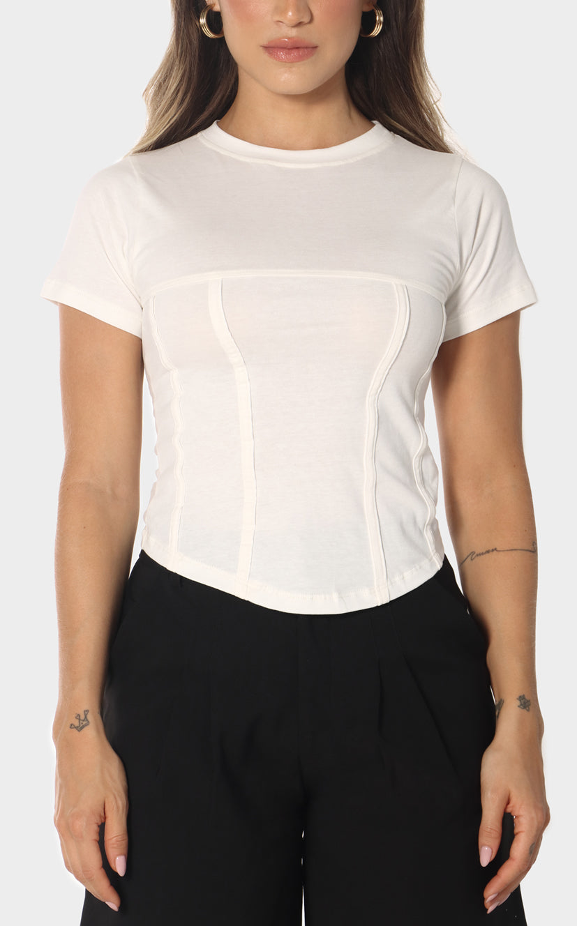 Camiseta Marfil