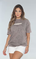 Camiseta Gris Oversize