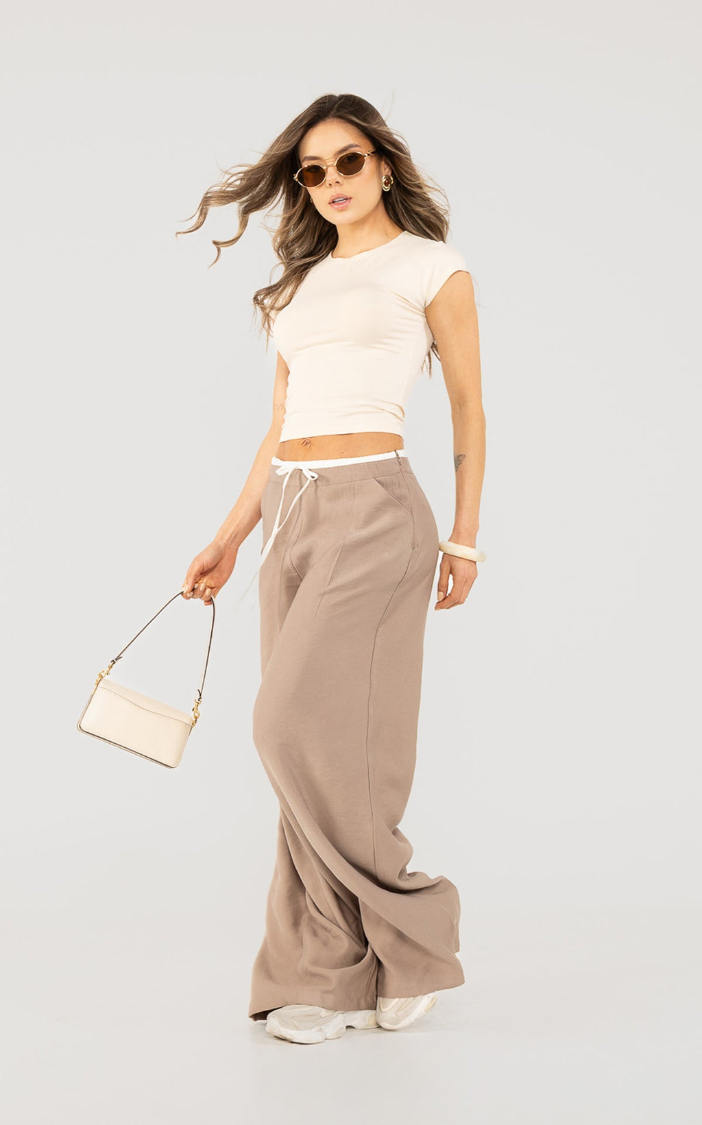 Pantalón Taupe Pretina