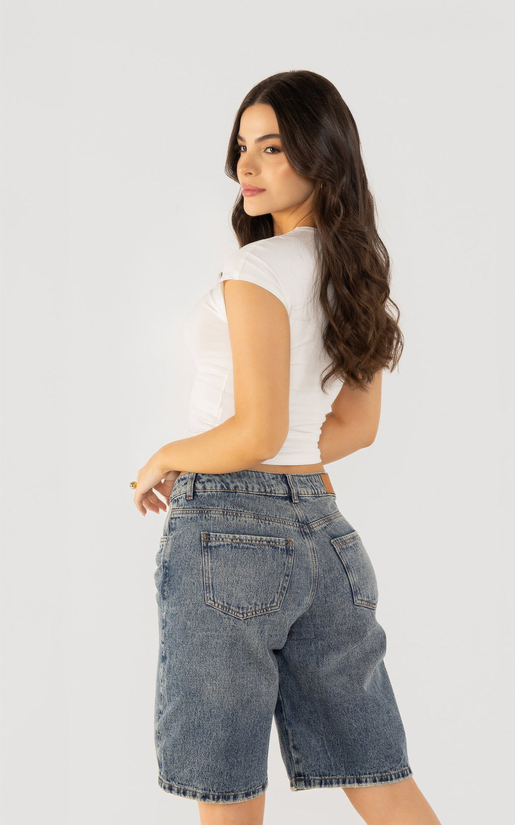 Bermuda Azul Denim