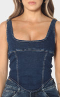 Corpiño Denim