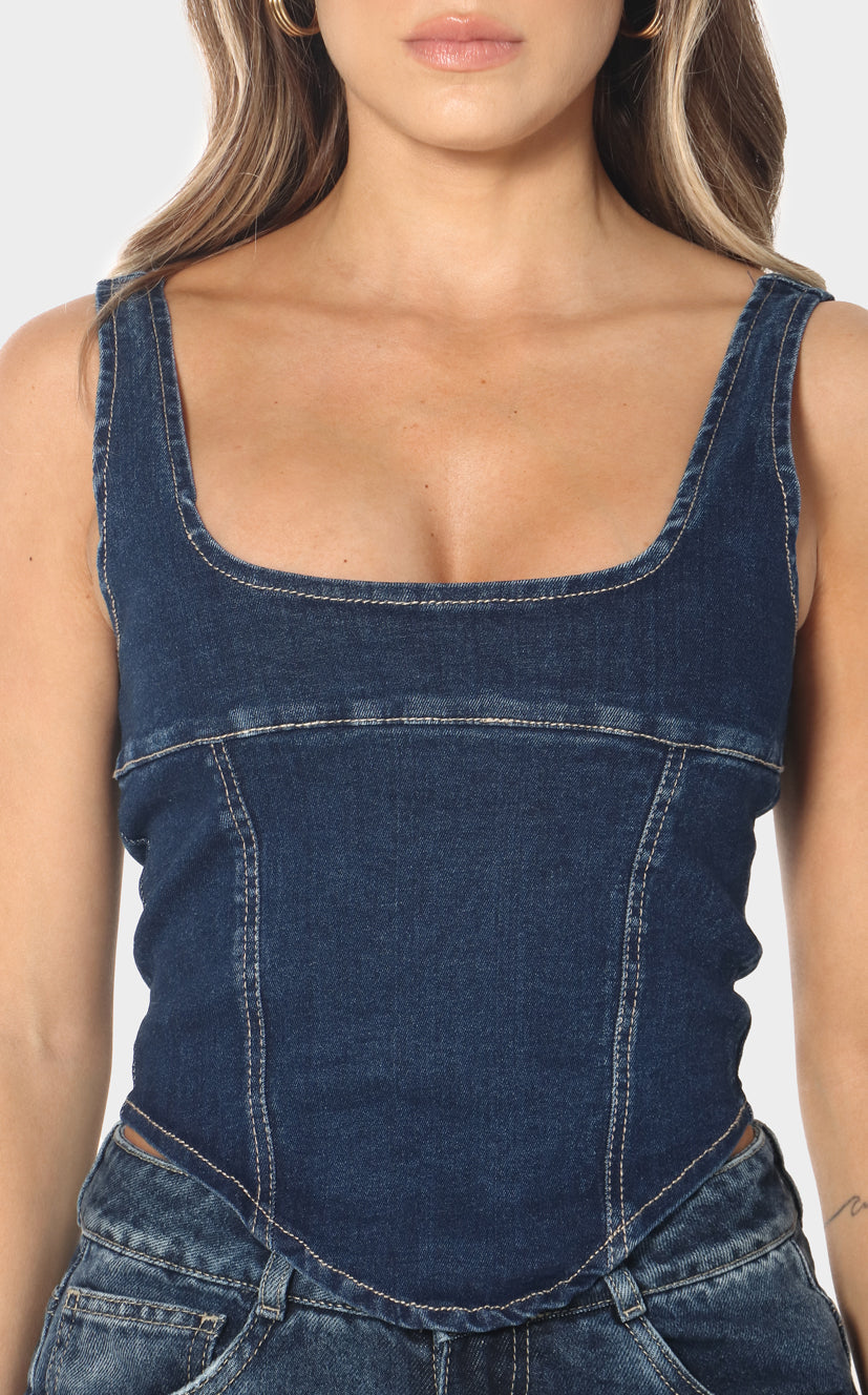 Corpiño Denim