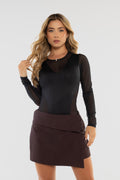 Black Long-Sleeve Sweater