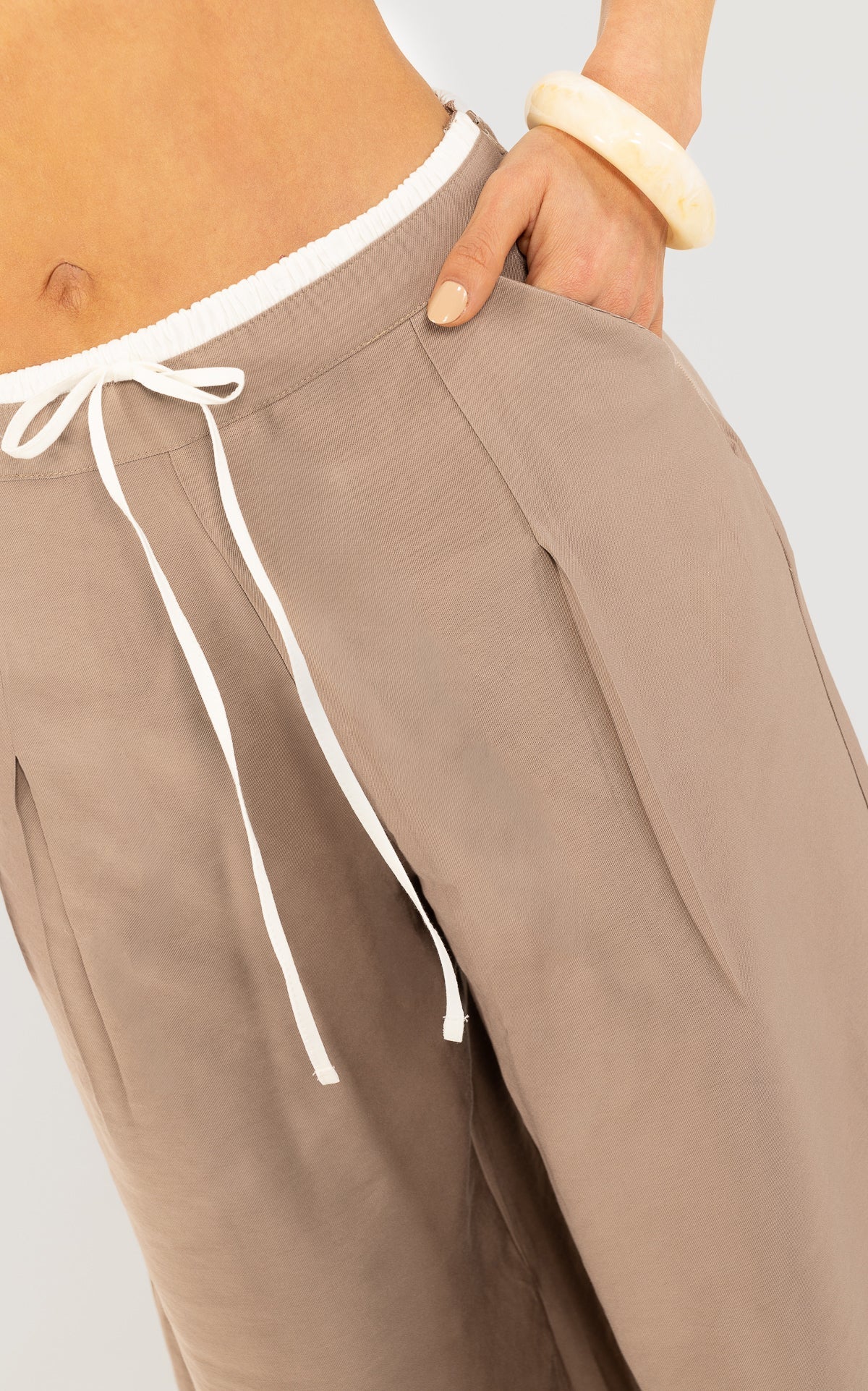 Pantalón Taupe Pretina