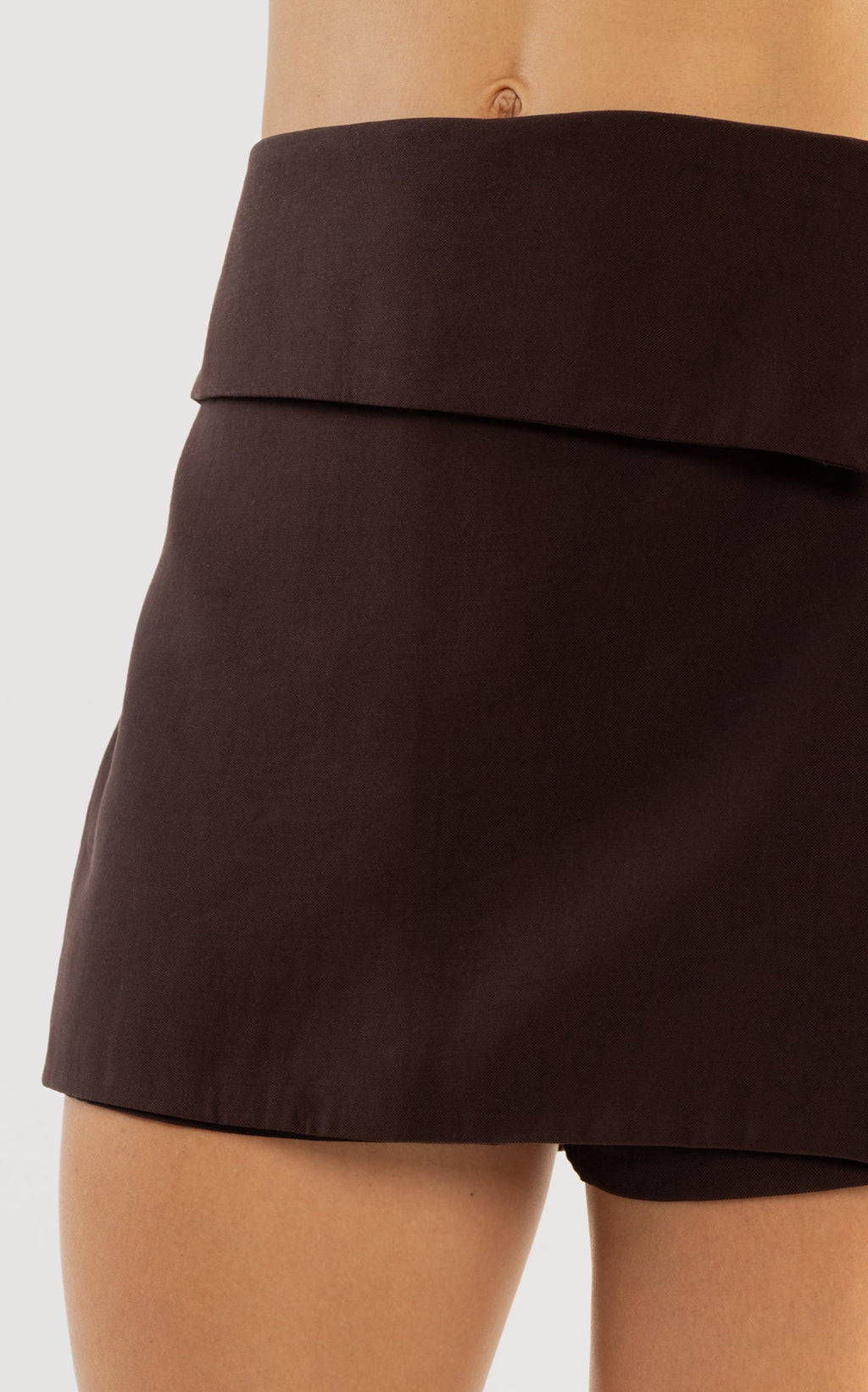 Falda Short Chocolate