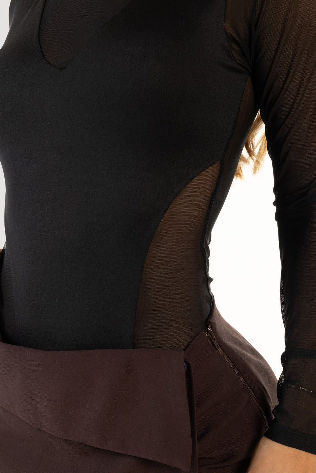 Black Long-Sleeve Sweater