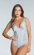 Body Baby Blue Drapeado