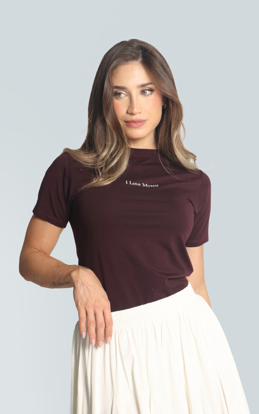 Camiseta Vinotinto Ajustada