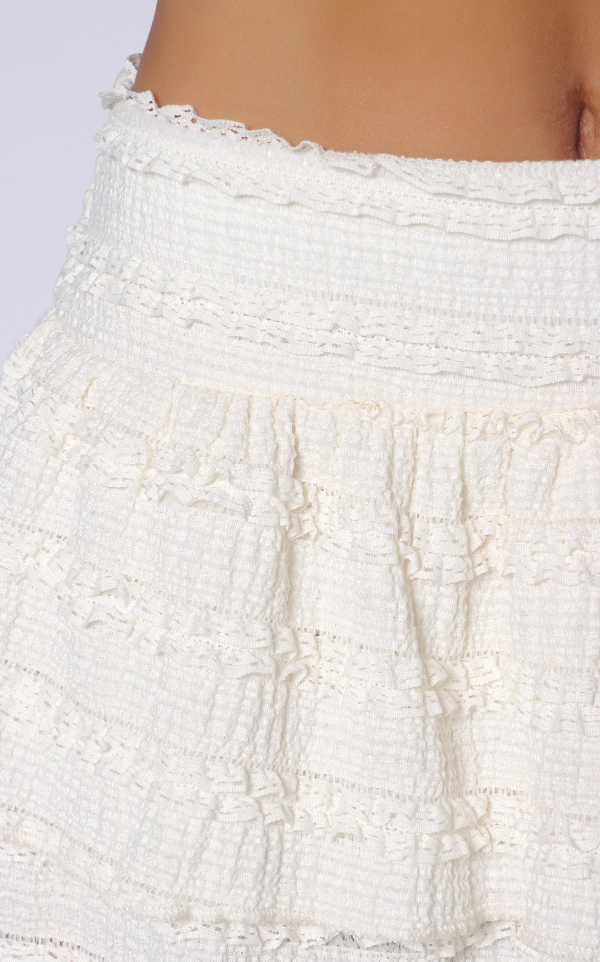 Falda Marfil Boleros
