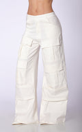 Pantalón Marfil Cargo