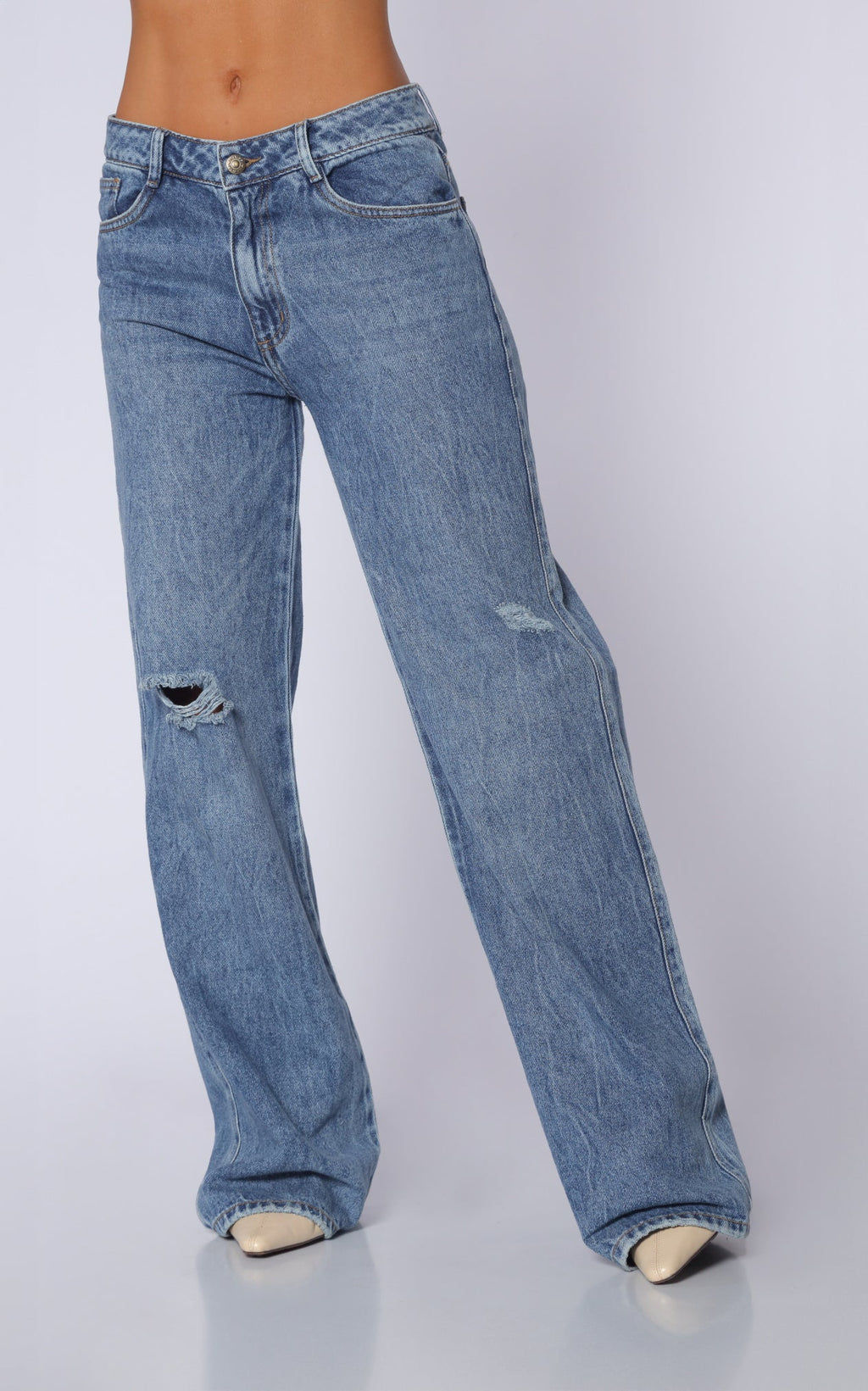 Jean Azul Wide Leg