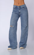 Jean Azul Wide Leg