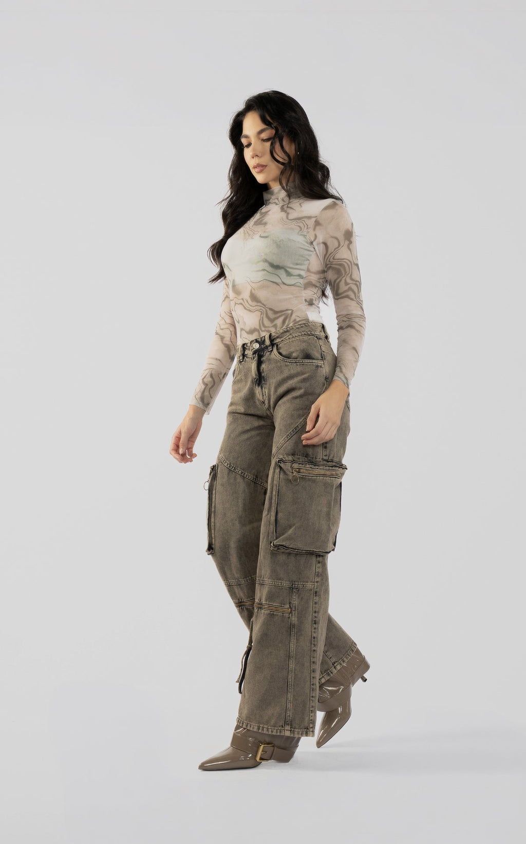 Body Verde Transparencia