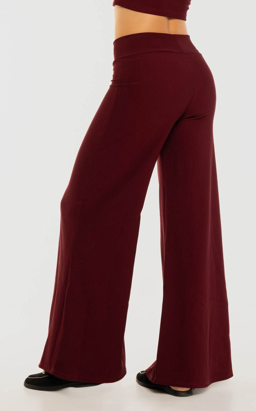 Pantalón Vinotinto Rib