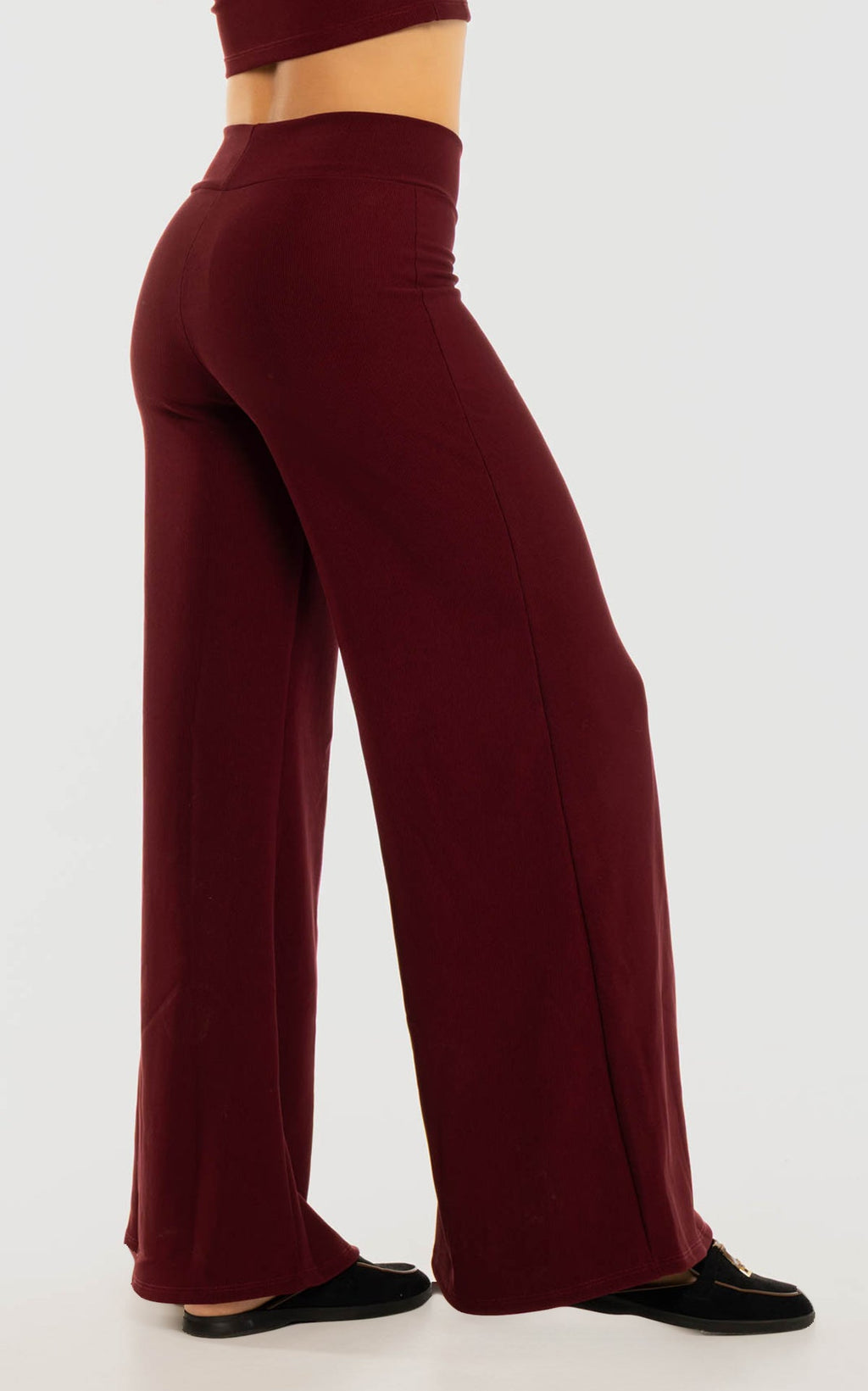 Pantalón Vinotinto Rib