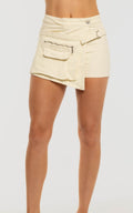 Falda Short Denim Panacota