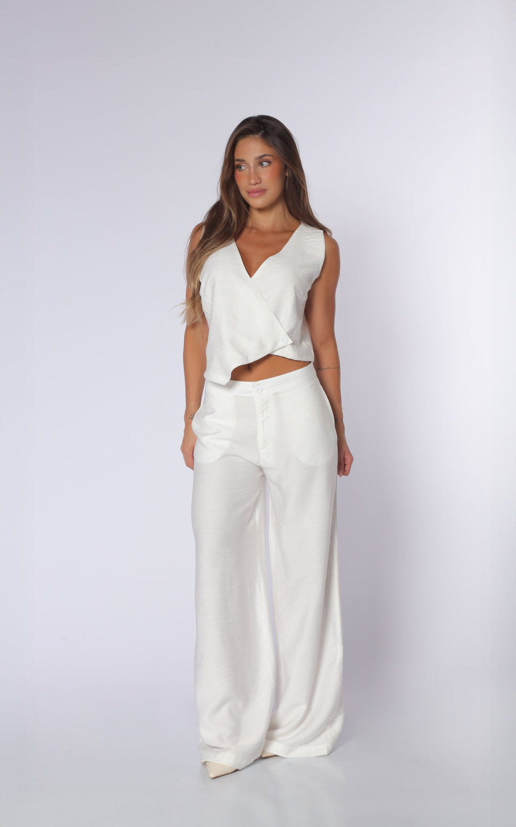 Pantalón Marfil Clásico