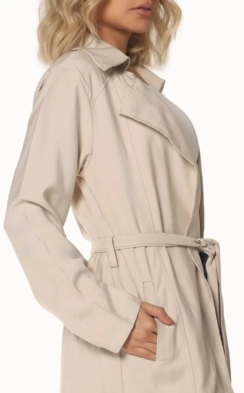Abrigo Arena Amarre En Cintura - Navissi Clothing ♡
