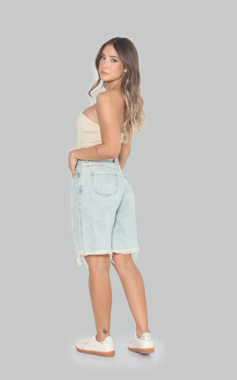 Bermuda Azul Denim