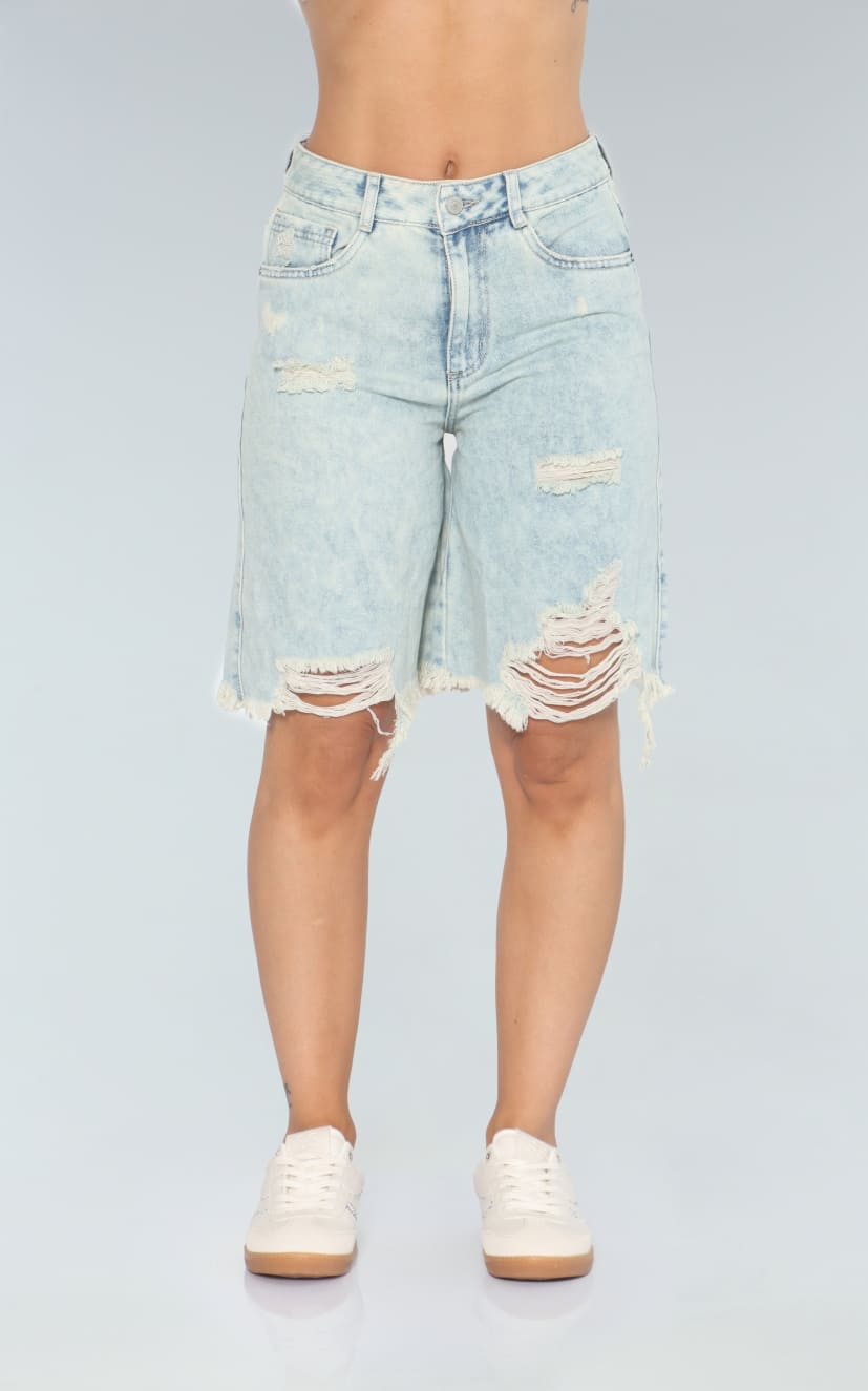 Bermuda Azul Denim