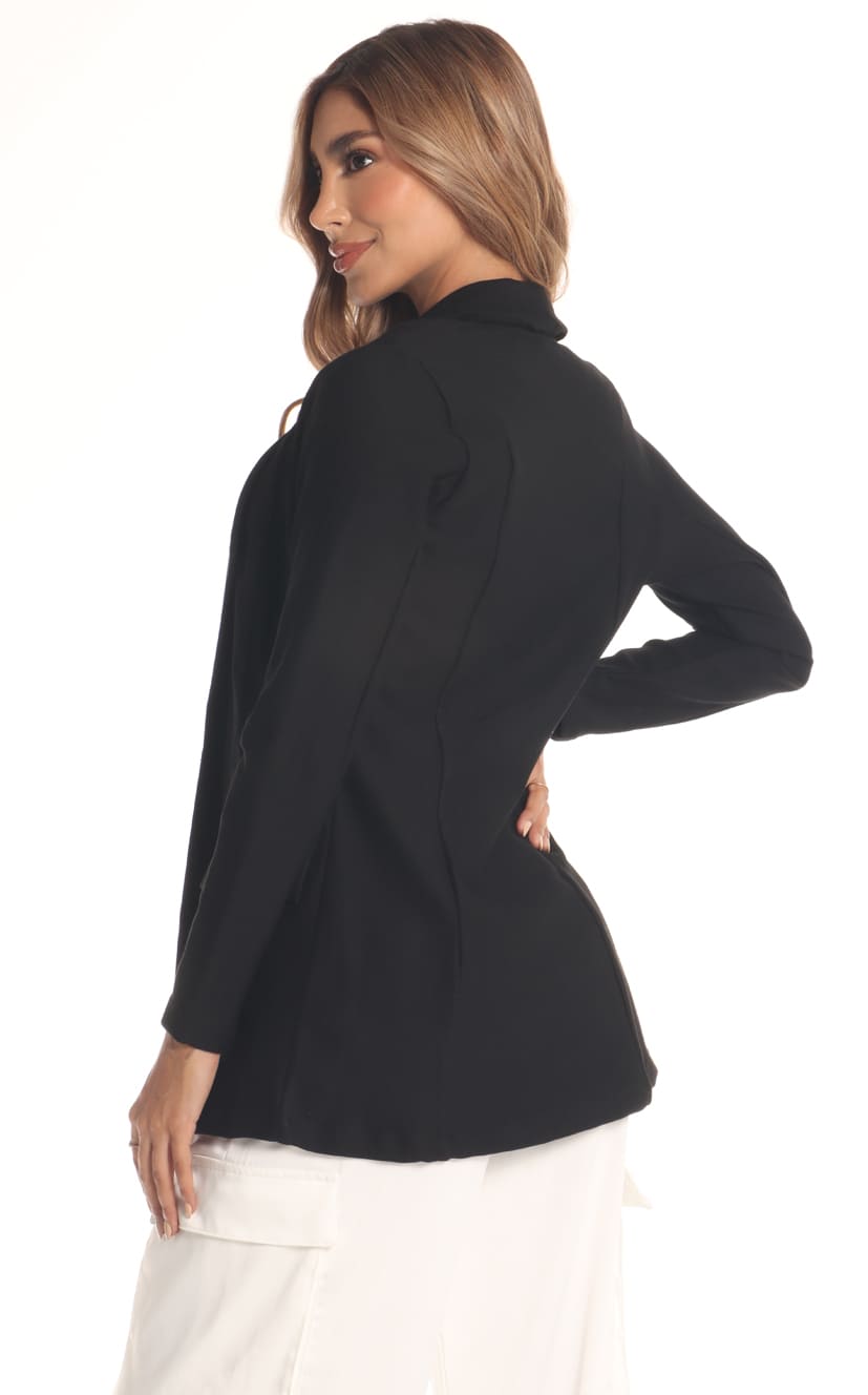 Blazer Negro Smoking - Navissi Clothing ♡
