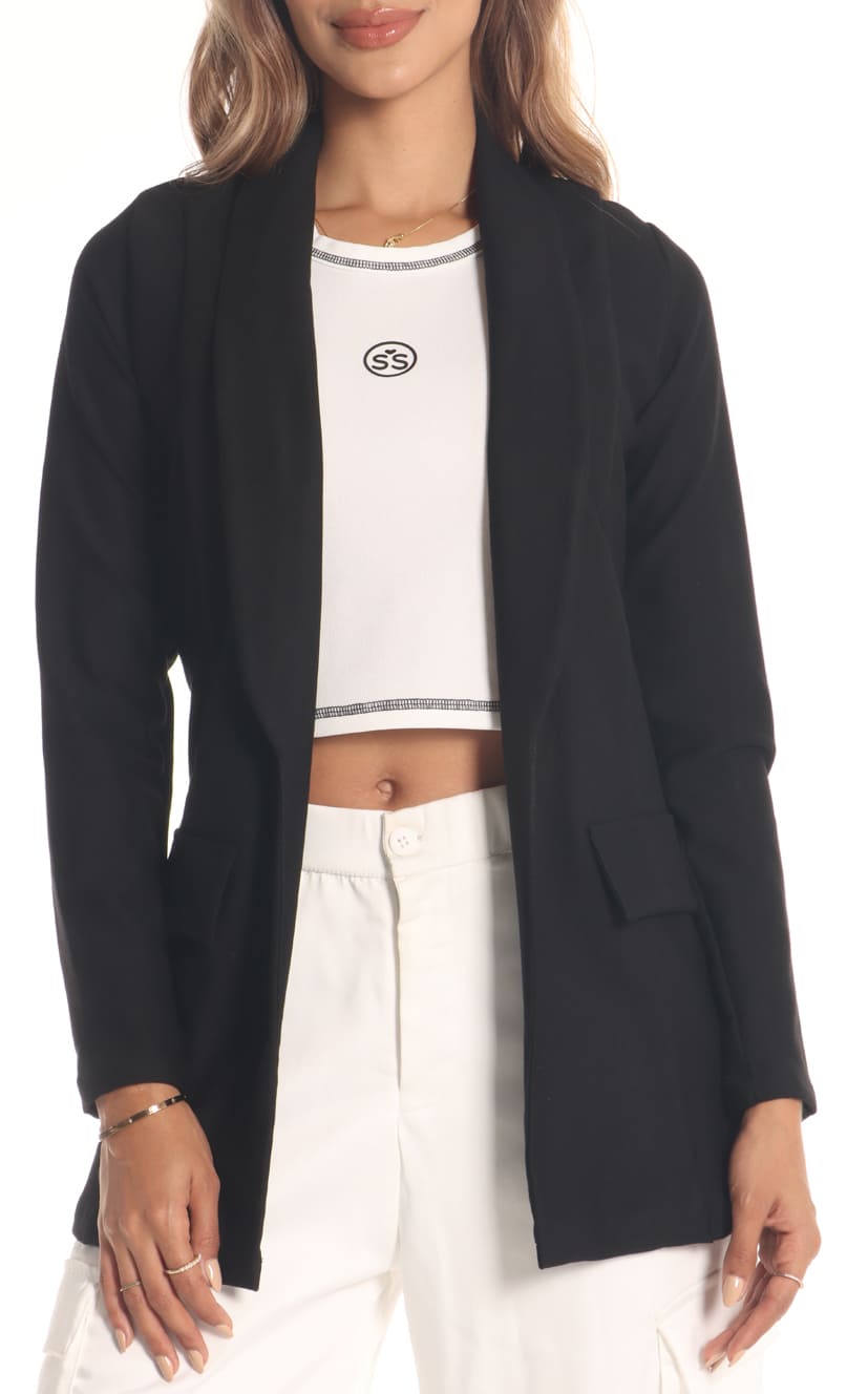 Blazer Negro Smoking - Navissi Clothing ♡