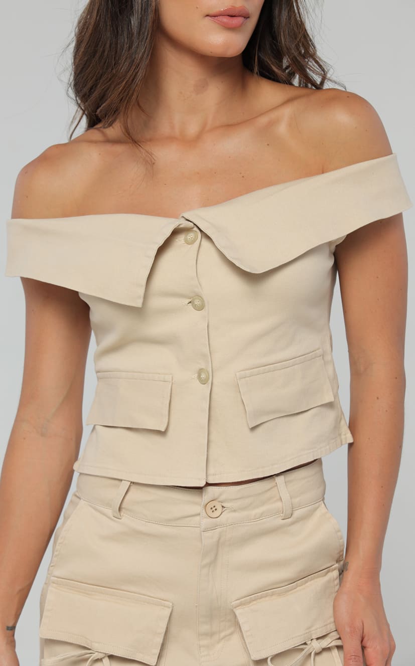 Blusa Arena Cuello Bandeja