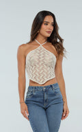 Blusa Arena Tipo Pañoleta