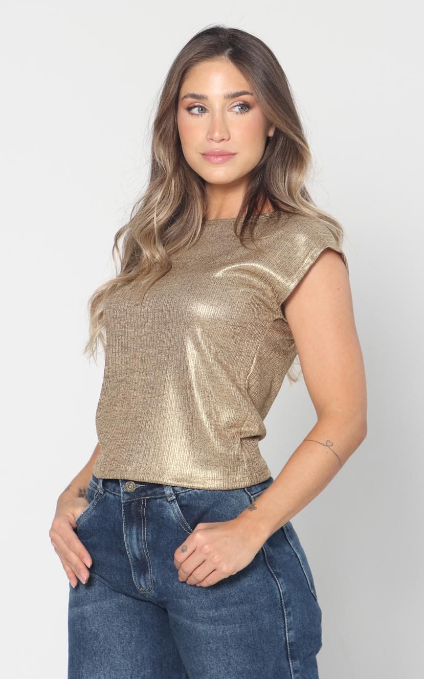 Blusa Dorada