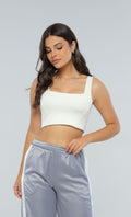 Crop Top Marfil