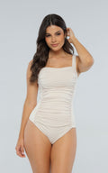 Body Marfil Drapeado