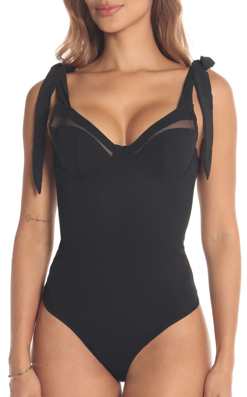Body Negro Anudado - Navissi Clothing ♡