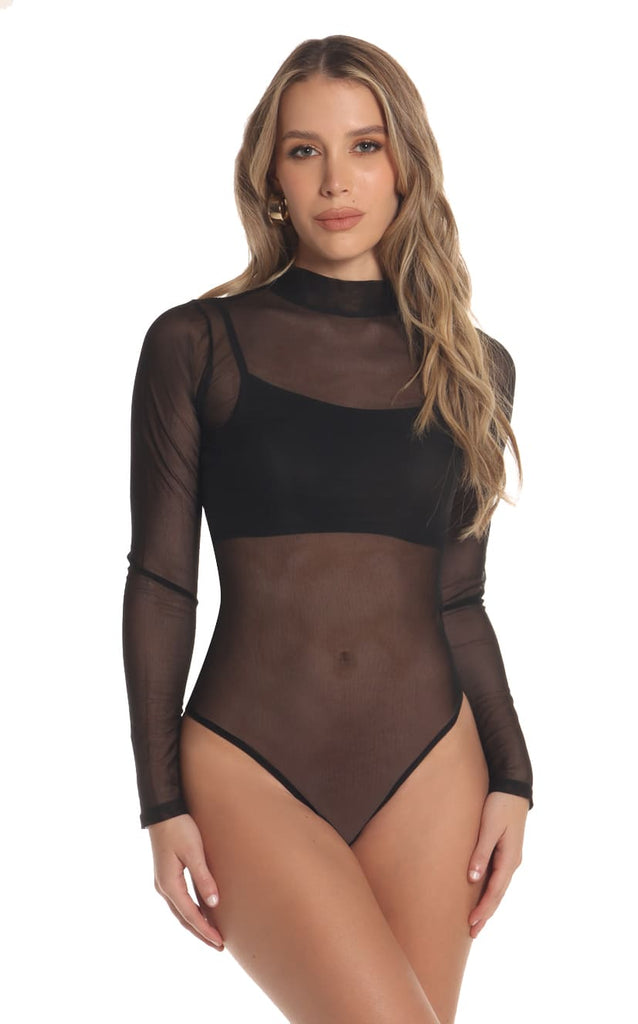 Body Negro Cuello Alto - Navissi Clothing ♡