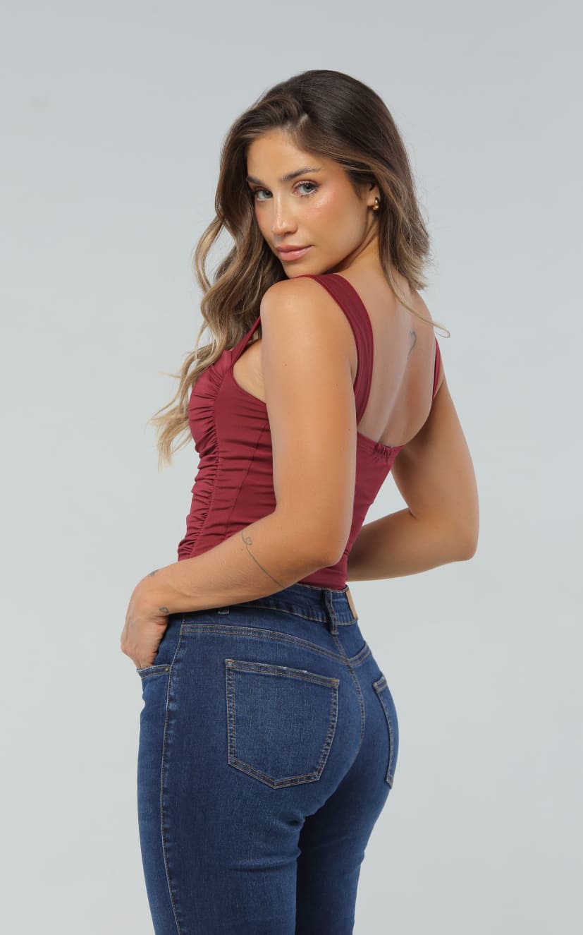 Body Vino Drapeado