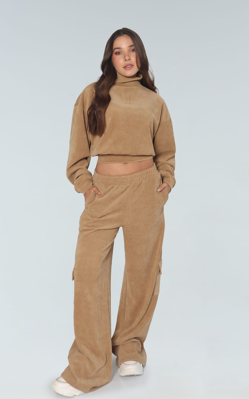 Buzo Chocolate Oversize