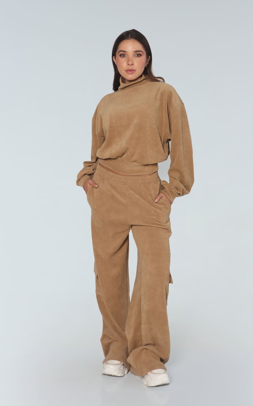 Buzo Chocolate Oversize