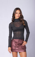 Black Shimmer Sweater