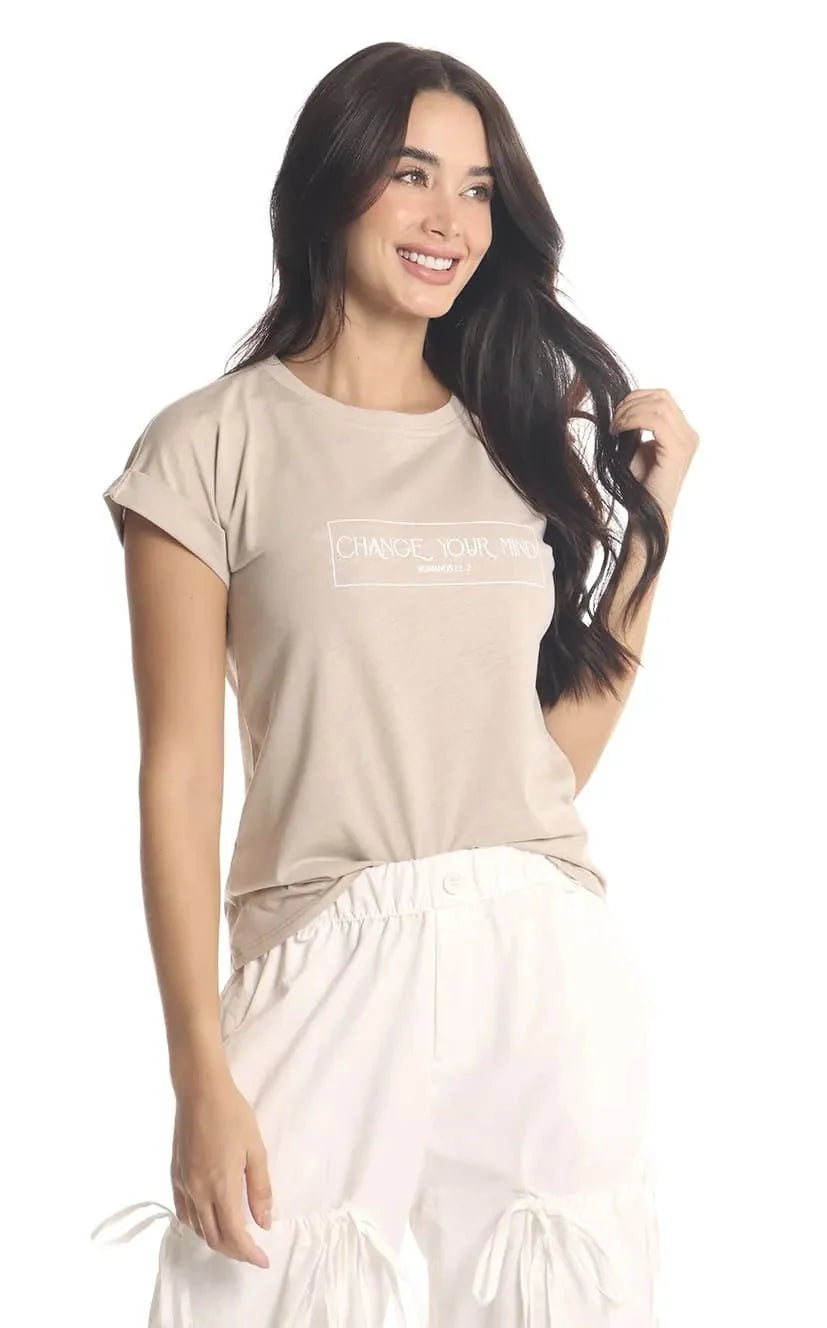 Camiseta Arena Change Your Mind - Navissi Clothing ♡