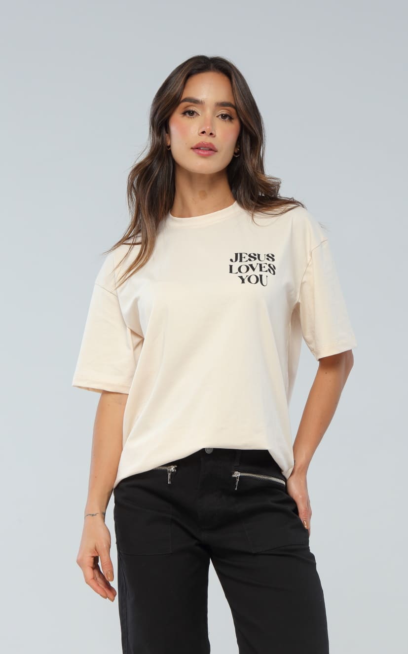 Camiseta Arena Estampado