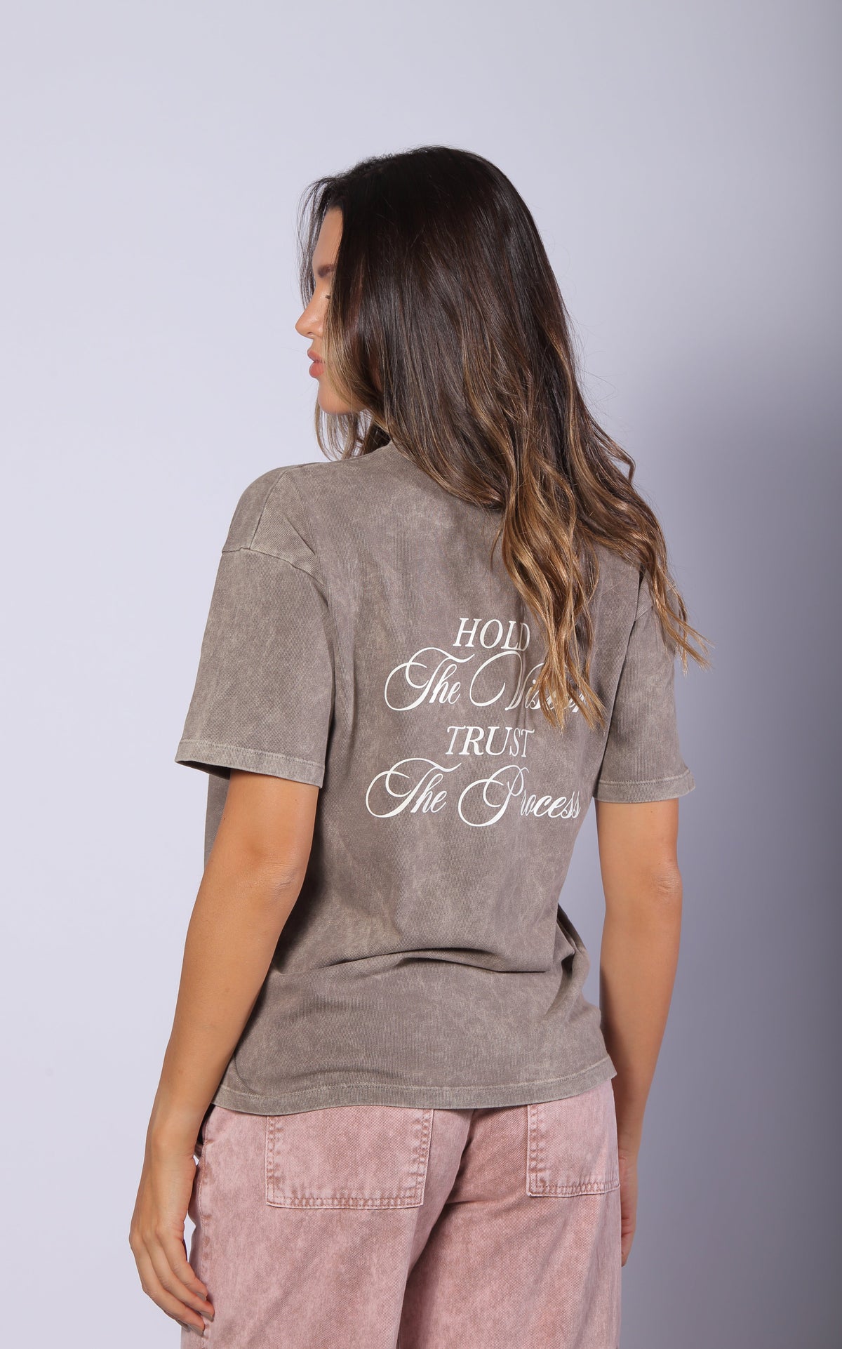 Taupe Oversized T-Shirt