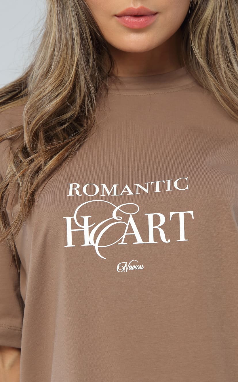 Camiseta Chocolate Estampado