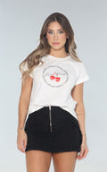 Camiseta Marfil Guardapolvo