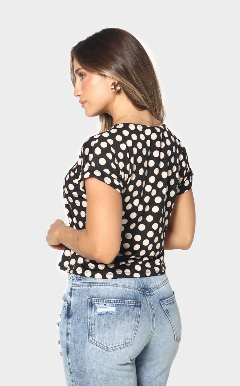 Camiseta Estampado Círculos