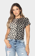 Camiseta Estampado Círculos