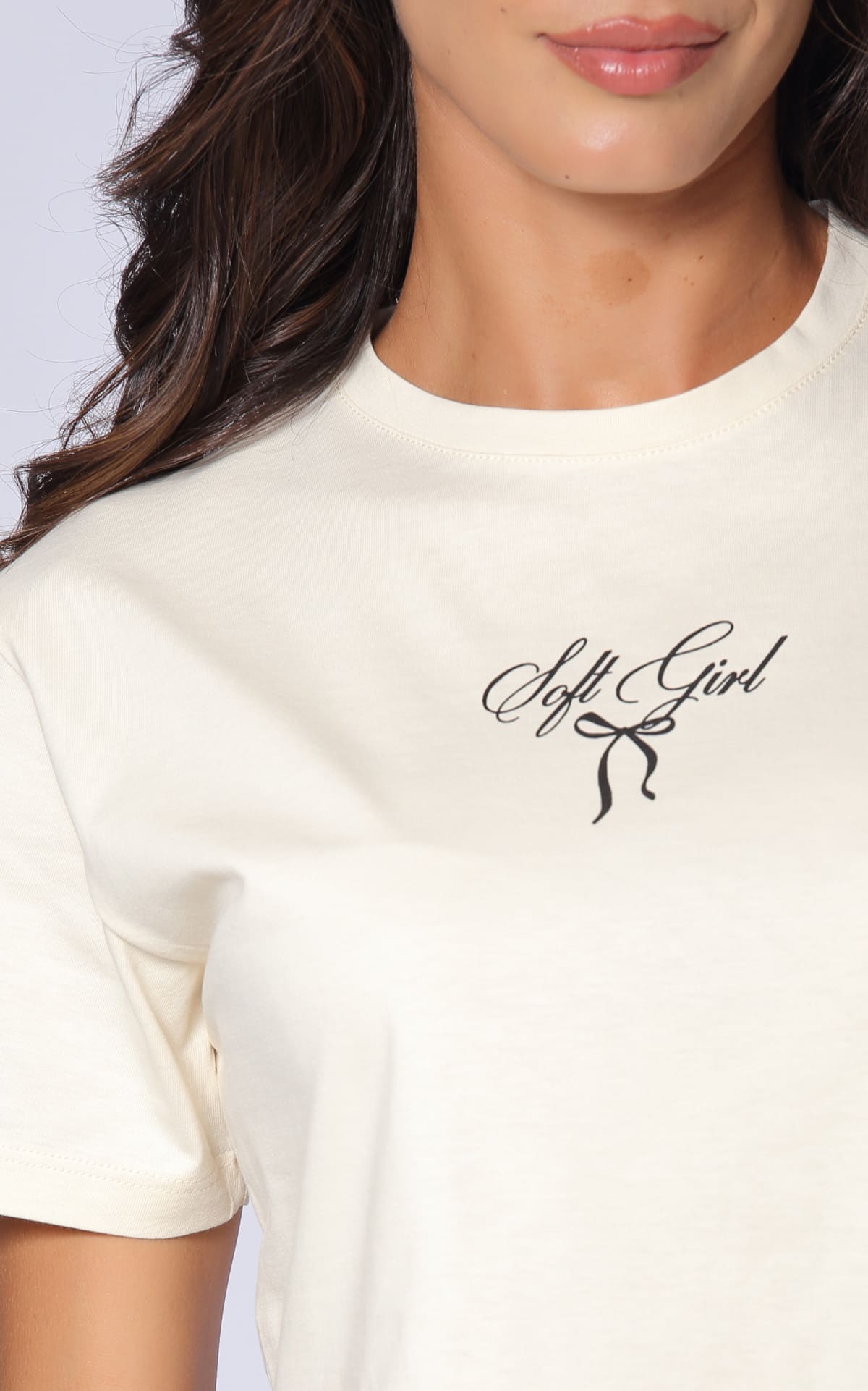 Cream Regular-Fit T-Shirt