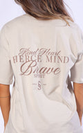 Light Gray Oversized T-Shirt