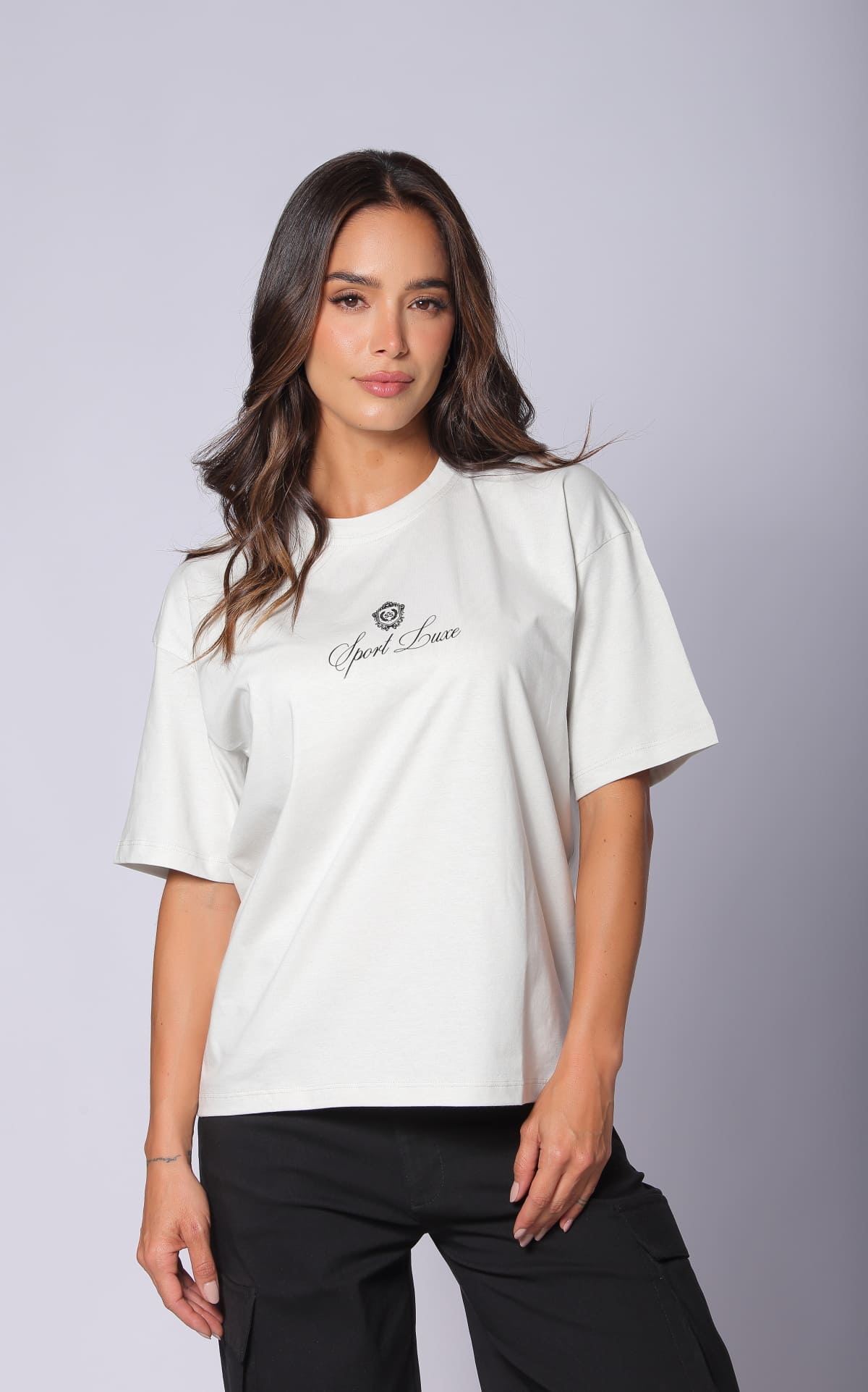 Light Gray Oversized T-Shirt