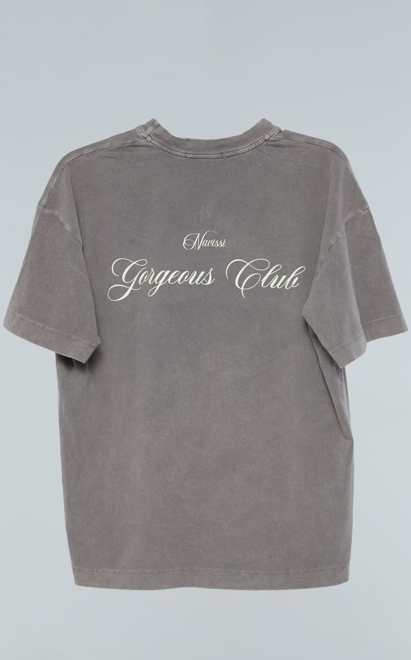 Camiseta Gris Oversize Navissi