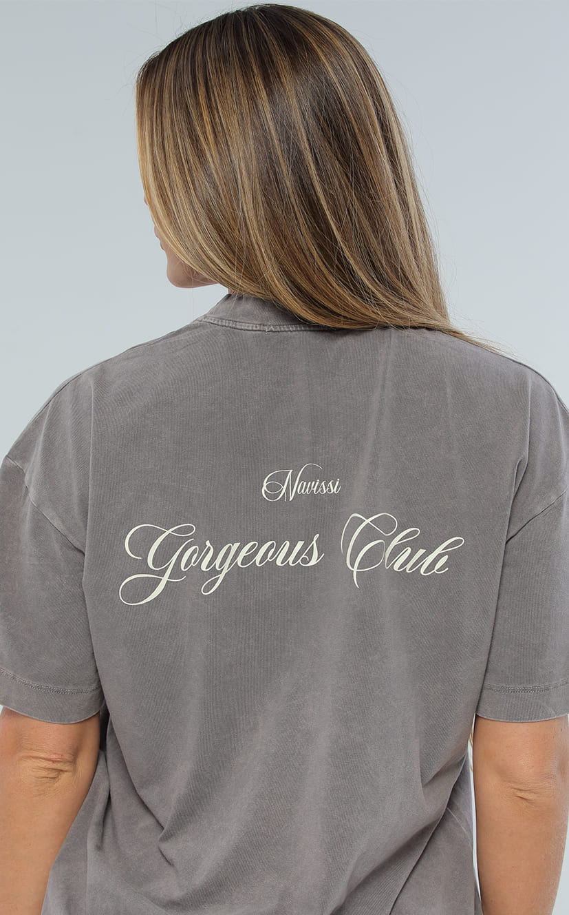 Camiseta Gris Oversize Navissi